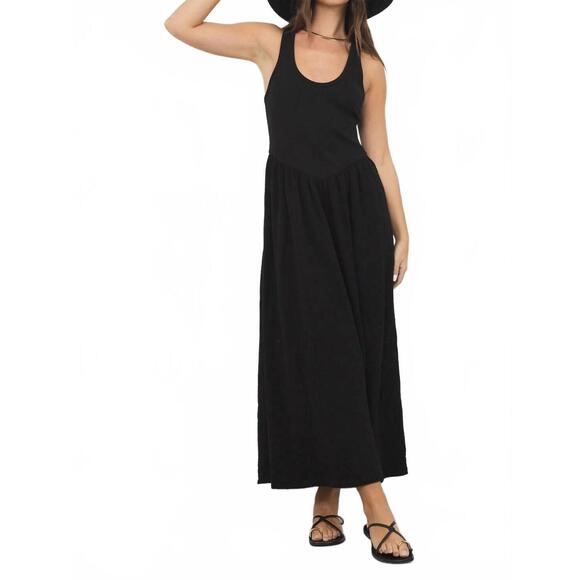 NEW LAMADE olivia scoop neck dress in black - Picture 5 of 5